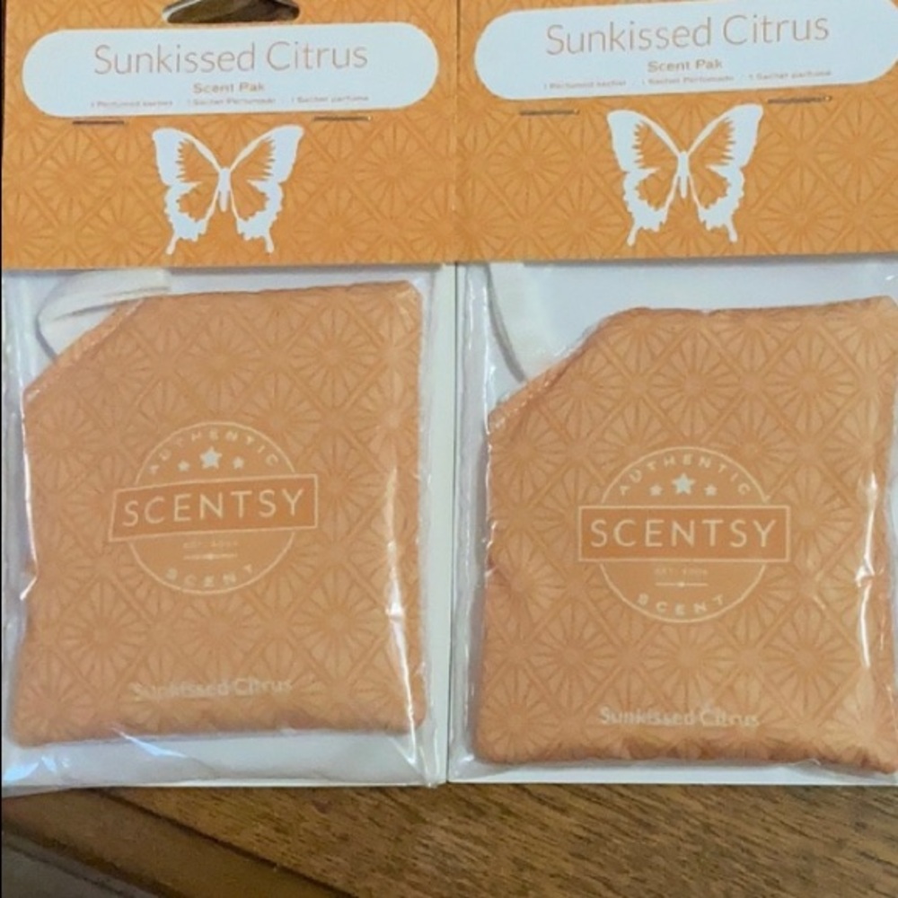 Scentsy sunkissed citrus paks